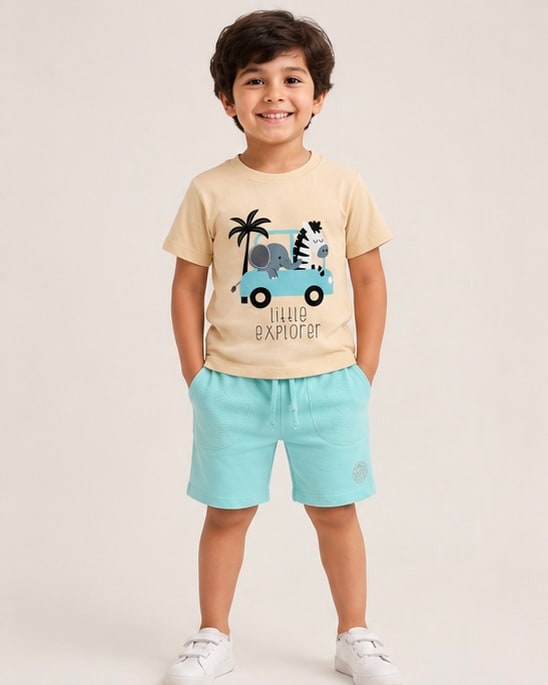 A child in a matching co-ord set