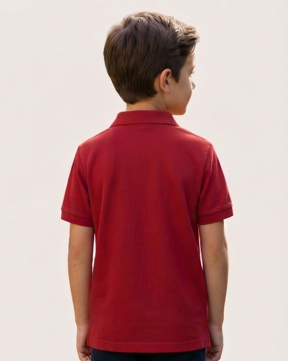Hero Piqué Polo in Sport Red, view 3