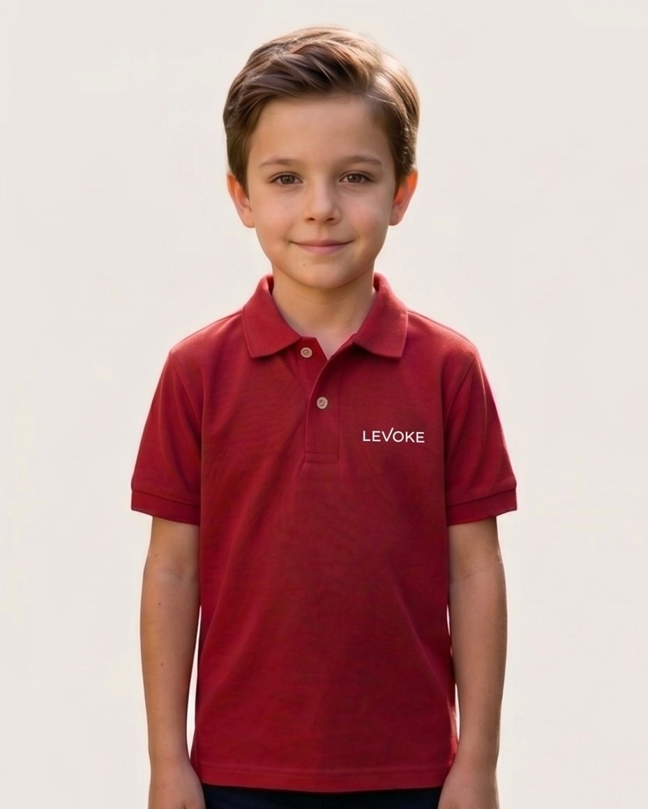 Hero Piqué Polo in Sport Red, view 1