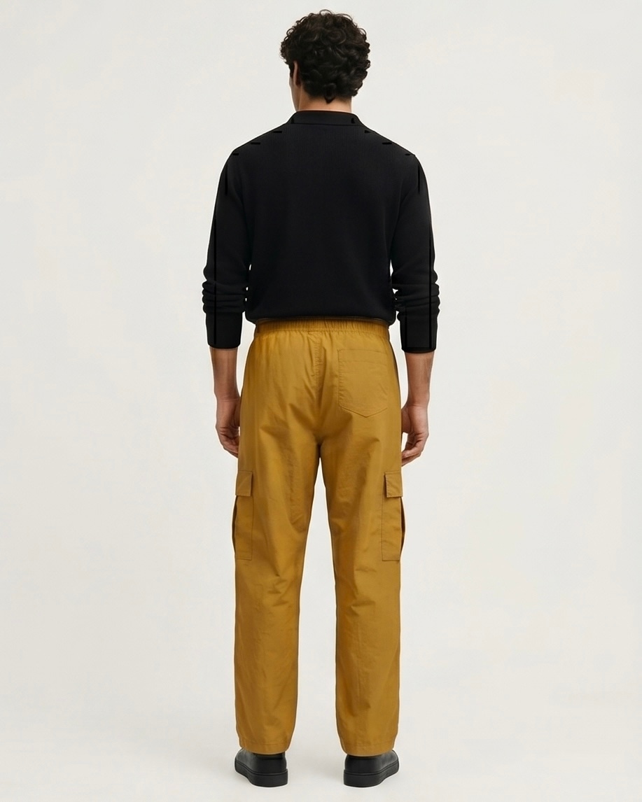 Trailhead Cargo Jogger in Mustard, view 2